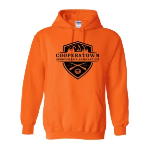 Club sweatshirt in orange